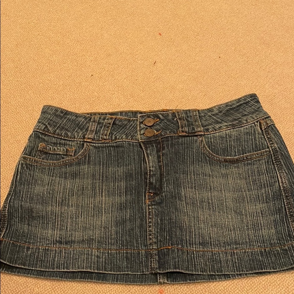 Jean skirt